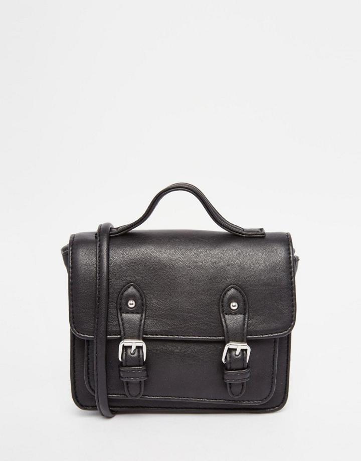 Asos Mini Satchel Bag - Black