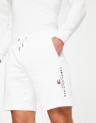 Tommy Hilfiger Essential Logo Sweat Shorts In White