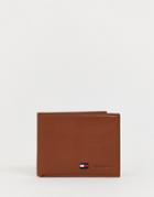 Tommy Hilfiger Leather Wallet In Tan