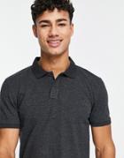 Wrangler Polo Shirt In Gray