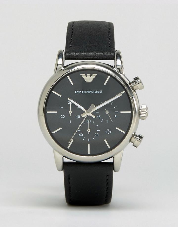 Emporio Armani Ar1733 Watch-black