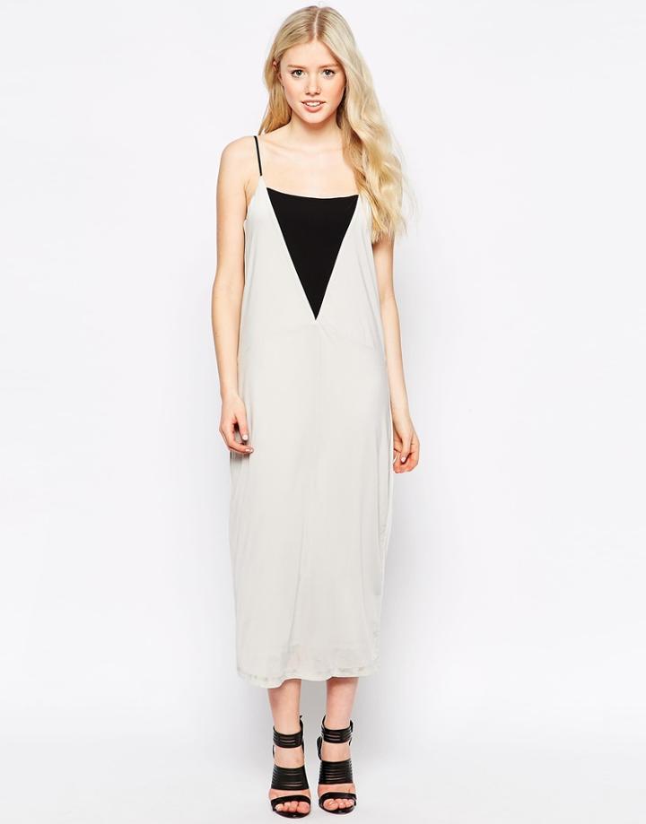 Vila Midi Cami Dress - Vapor Blue