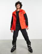 The North Face Mount Bre Jacket In Red