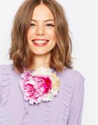 Asos Occasion Bloom Corsage & Hair Clip - Multi