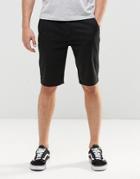 Element Chino Shorts In Black - Flint Black
