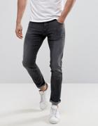 Sisley Super Skinny Jeans In Black - Black