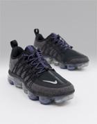 Nike Running Vapormax Ulitity Sneakers In Black