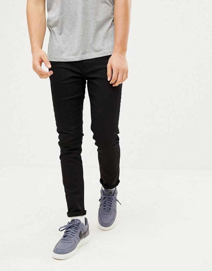 River Island Skinny Fit Jeans In Black