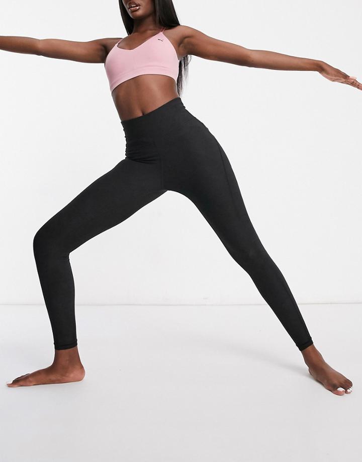 Puma Studio High Waisted Leggings In Black
