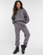 Na-kd X Jasmin Azizam Sweatpants In Dark Gray-grey