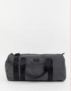 Fred Perry Nylon Barrel Bag With Wreath Logo - Black