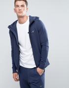 Voi Jeans Logan Tracksuit Zip Thru Hoodie - Navy