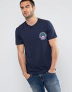 Penfield Feldman Back Print T-shirt Regular Fit In Navy - Navy