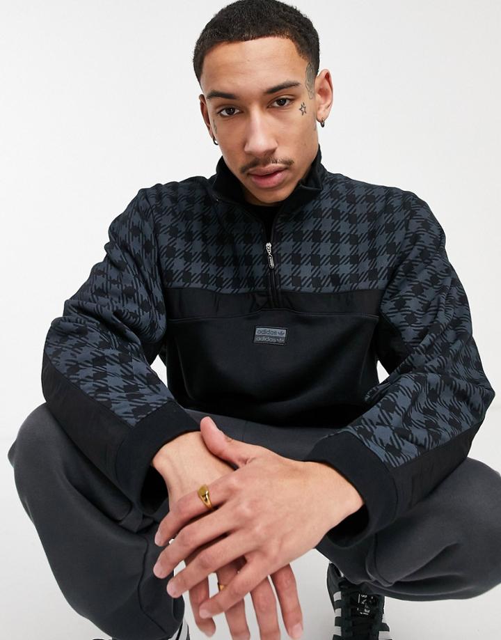 Adidas R.y.v. Graphic Sweatshirt In Black