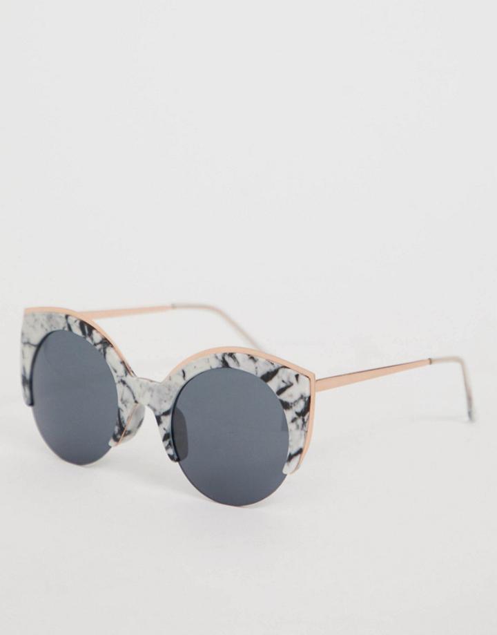 Skinny Dip Blake Marble Sunglasses