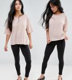 New Look Petite 2 Pack Leggings In Black