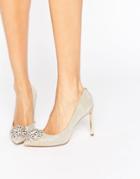 Ted Baker Peetch Gold Embellished Pumps - Gold