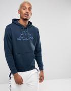 Kappa Big Logo Hoodie - Navy