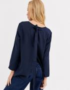 Selected Tie Back Blouse