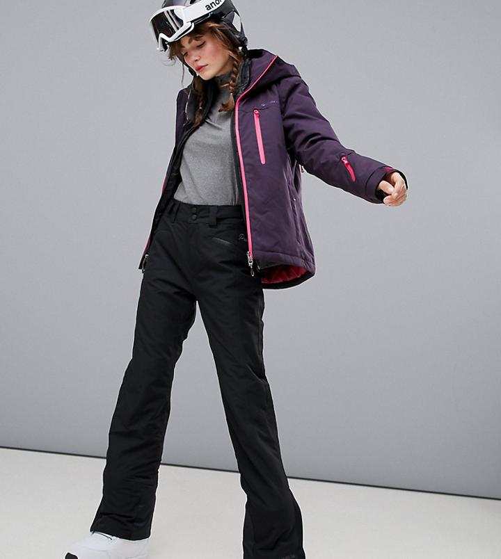 Protest Kensington Snow Pants In Black - Black