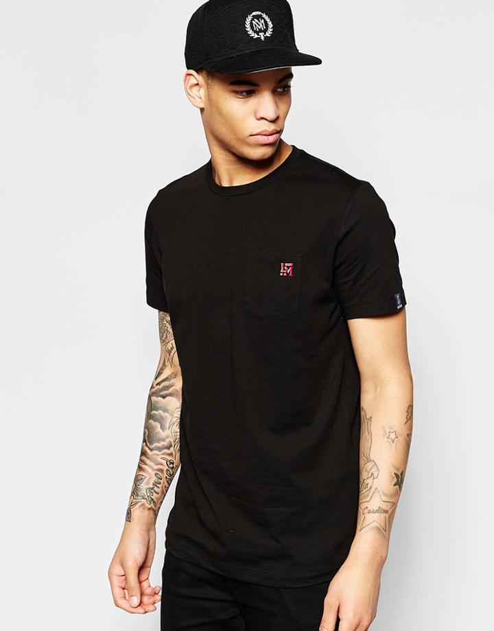 Love Moschino Basic Pocket T-shirt - Black