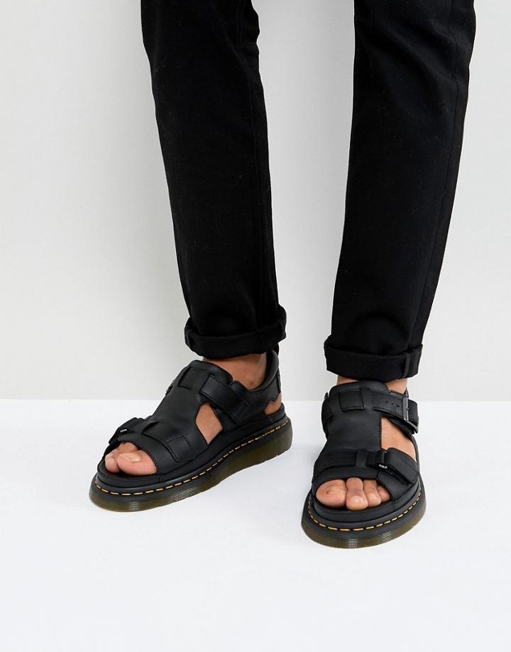 Dr Martens Hayden Sandals In Black - Black
