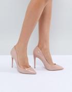 Aldo Heeled Court Shoe - Beige