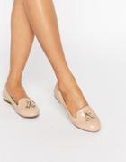 Miss Kg Karina Brogue Tassel Loafers - Tan