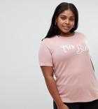 Koko Slogan T-shirt - Pink