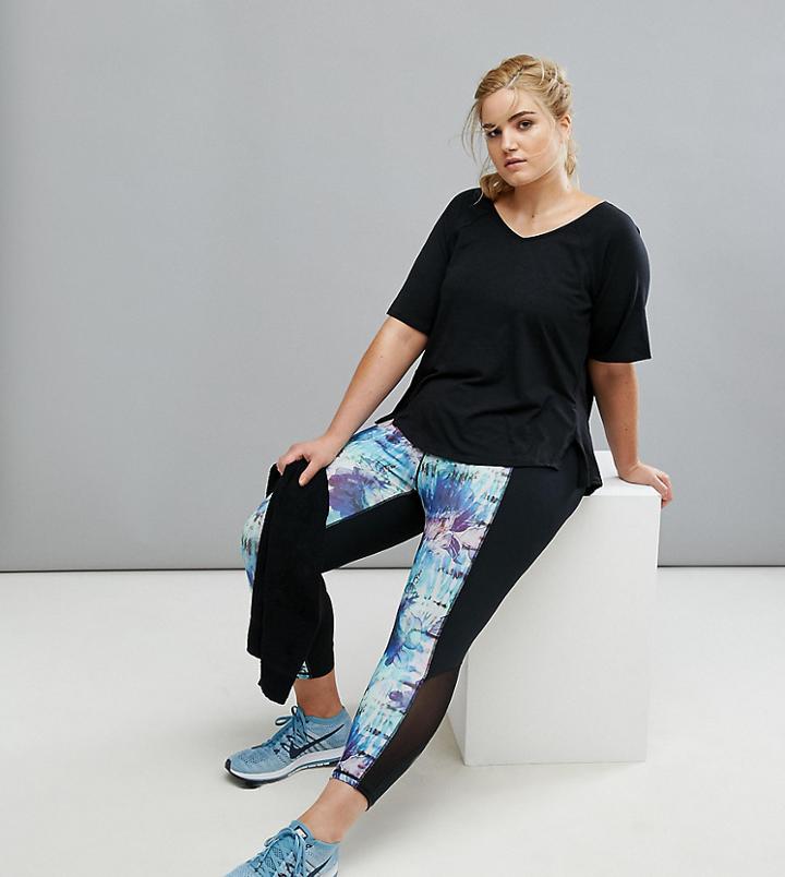 Rainbeau Curve Gwyneth Printed Capri Legging - Multi