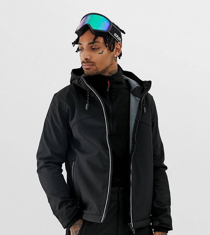 Surfanic Active Mid Layer Hoodie - Black