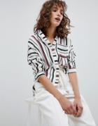 Suncoo Variegated Stripe Shirt - Multi