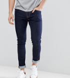 Nudie Jeans Co Tight Terry Jeans Rinse Twill - Navy