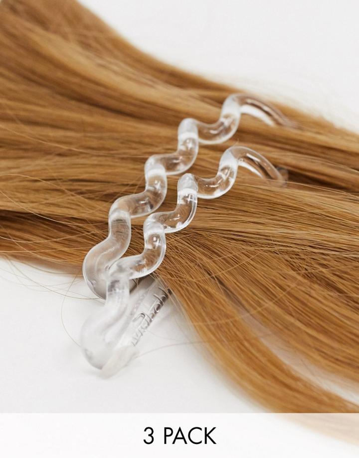Invisibobble Waver Plus Crystal Clear Hair Clip-no Color