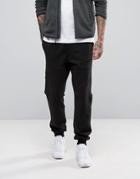 The North Face Z-pocket Sweat Pants In Black - Black