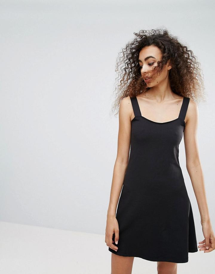 Brave Soul Mila A Line Dress - Black