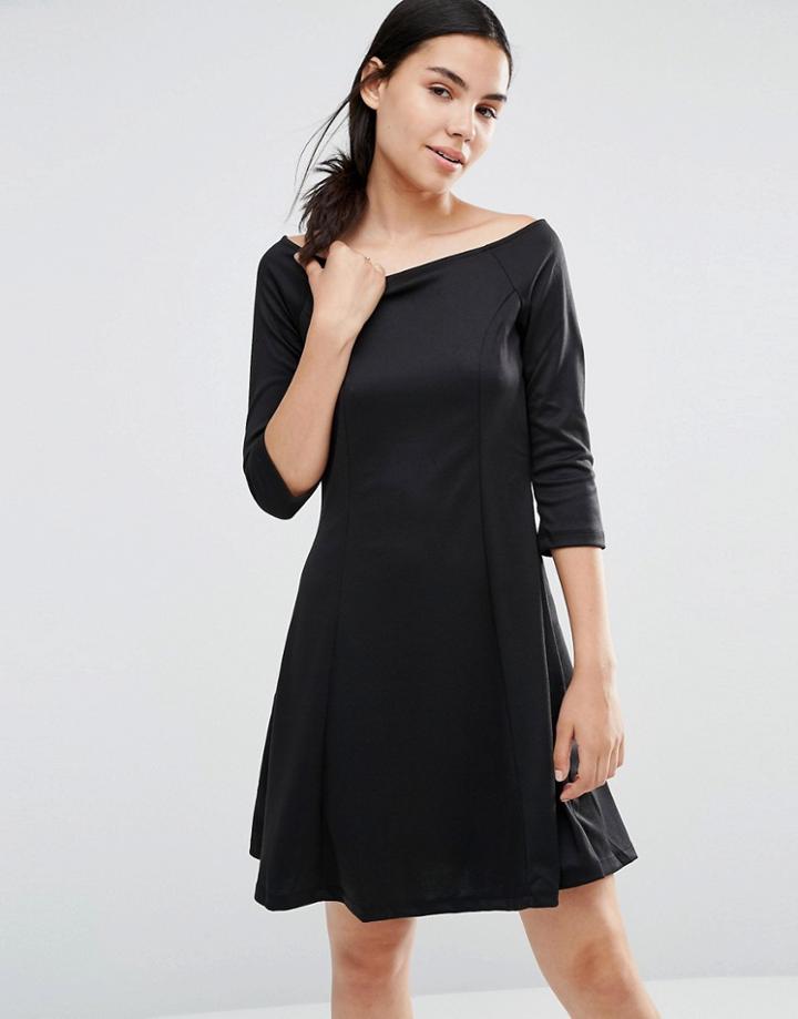 Vero Moda Skater Dress - Black