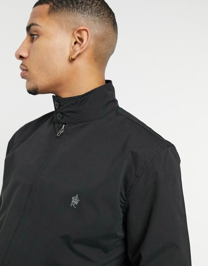 French Connection Harrington Jacket In Black