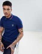 Fred Perry France Polo In Blue - Blue