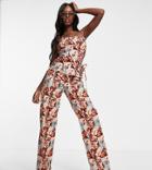 Asyou Dad Jean In Model Print - Part Of A Set-multi