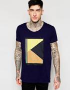 Scotch & Soda T-shirt With Artwork - Blue