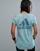 Adidas Training Winners Tee In Blue - Blue