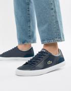 Lacoste Lerond Bl 1 Sneakers In Navy