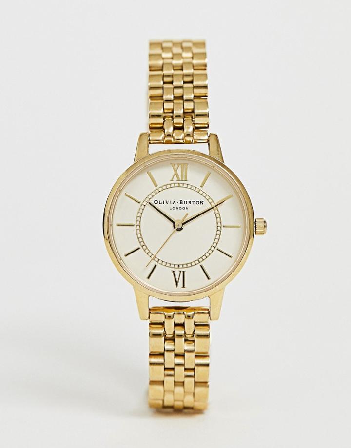 Olivia Burton Ob16wd69 Wonderland Bracelet Watch - Gold