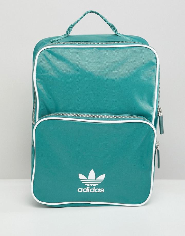 Adidas Originals Backpack In Teal - Green