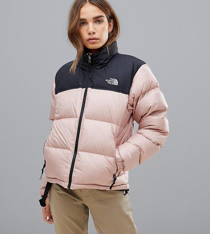 The North Face Womens 1996 Retro Nuptse Jacket In Pink - Pink