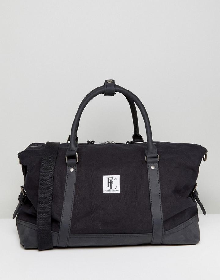 Forbes & Lewis Somerset Carryall In Black - Black