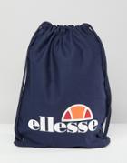 Ellesse Drawstring Bag In Navy - Navy