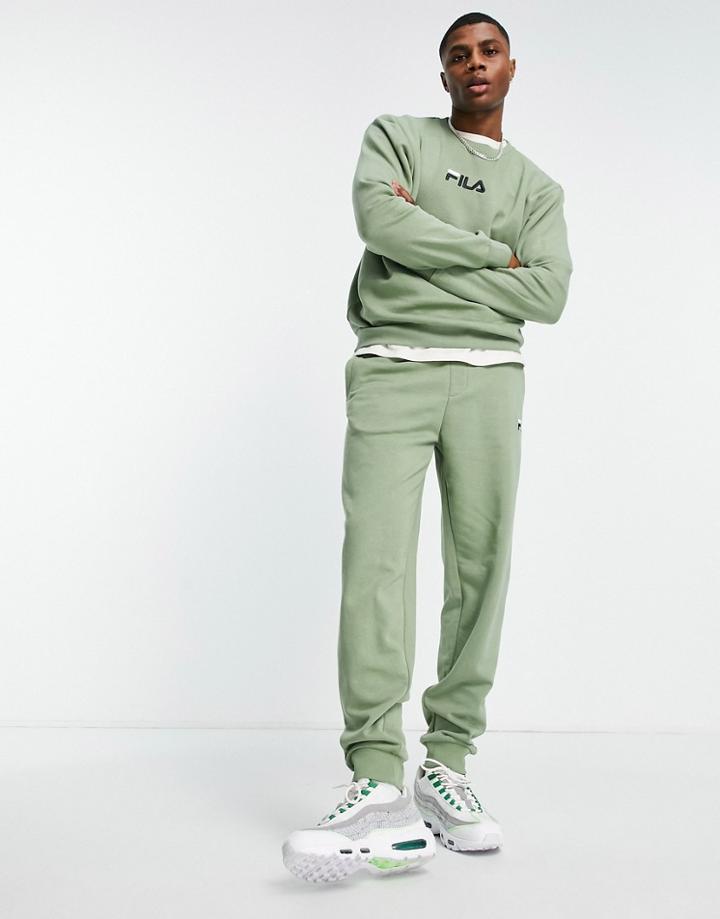 Fila Sweatpants With Logo In Green