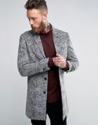 Religion Overcoat In Leopard - Gray